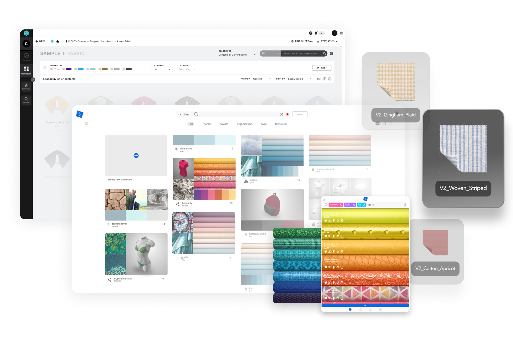 Material data management